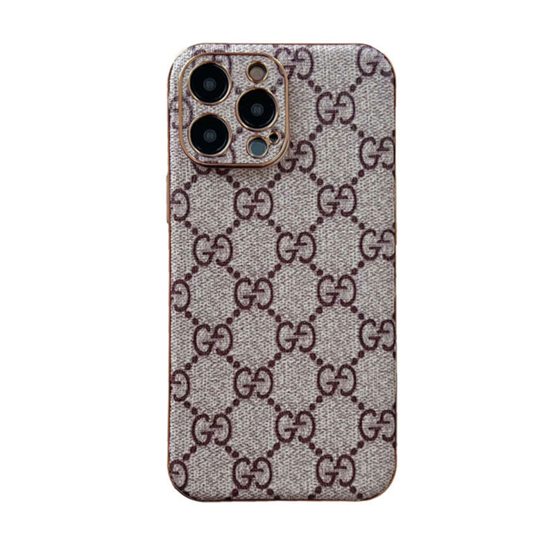 GG iPhone 케이스 가죽