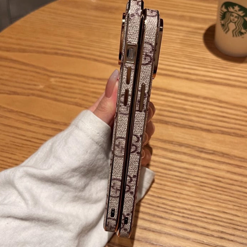 GG iPhone 케이스 가죽