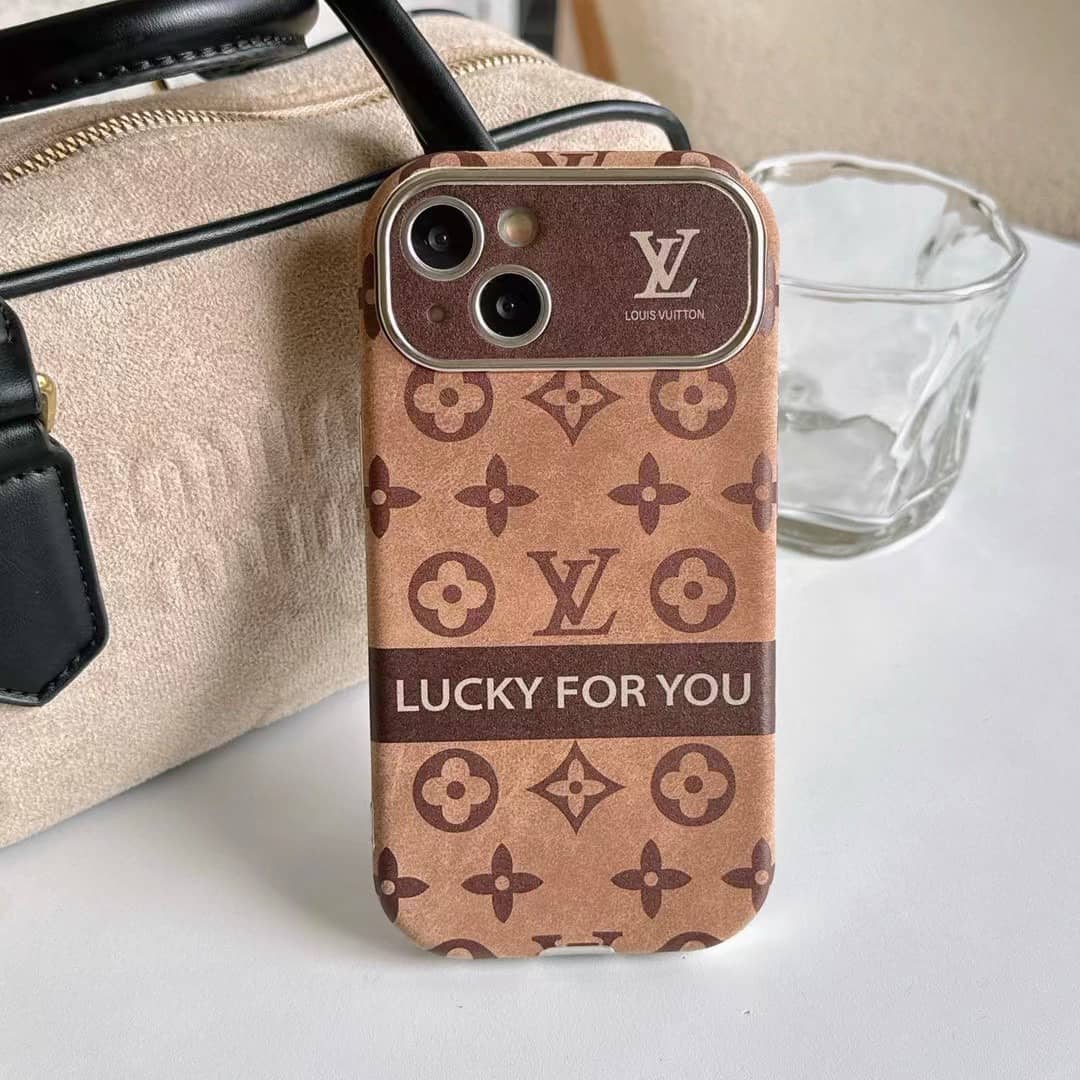 프리미엄 LV 마이크로 화이버 가죽 아이폰 케이스