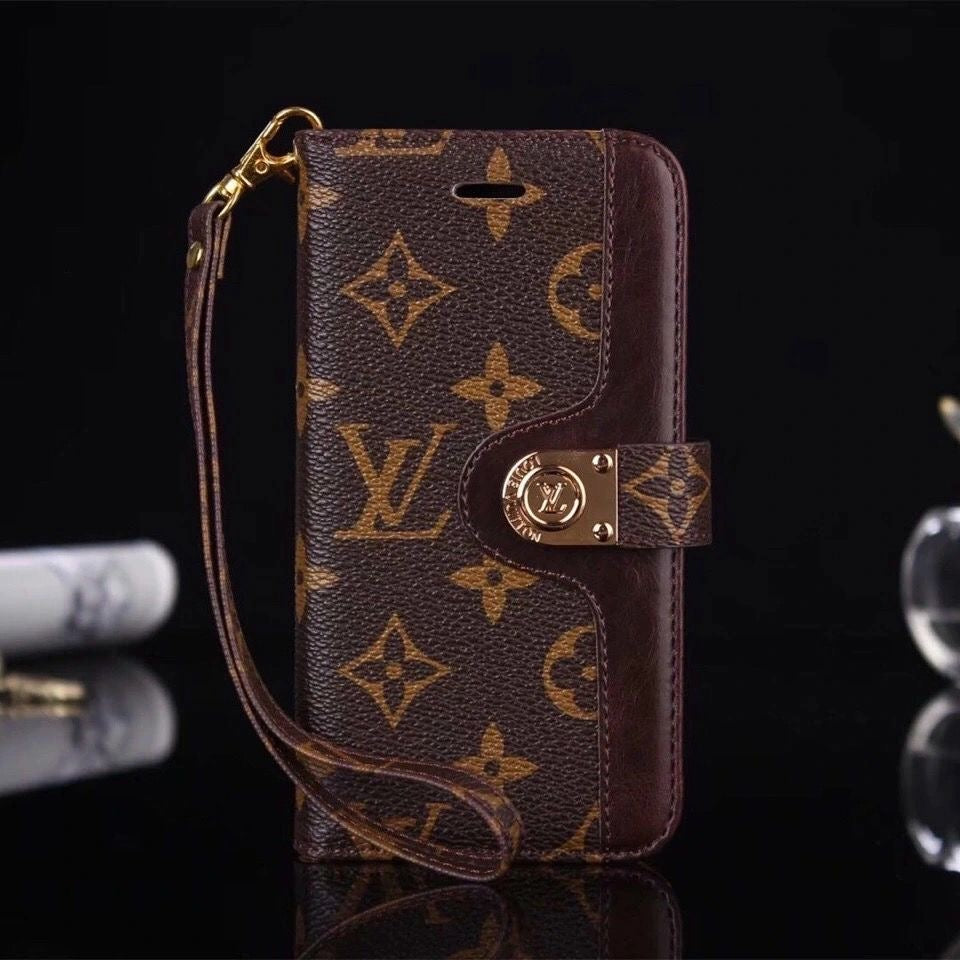 고급 GG LV BUR iPhone 및 Card Holder와 AirPods 케이스