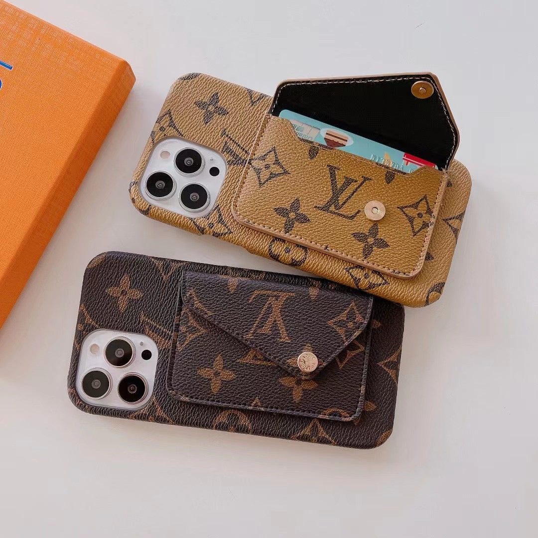 Chic LV Monogram lerretskortholder