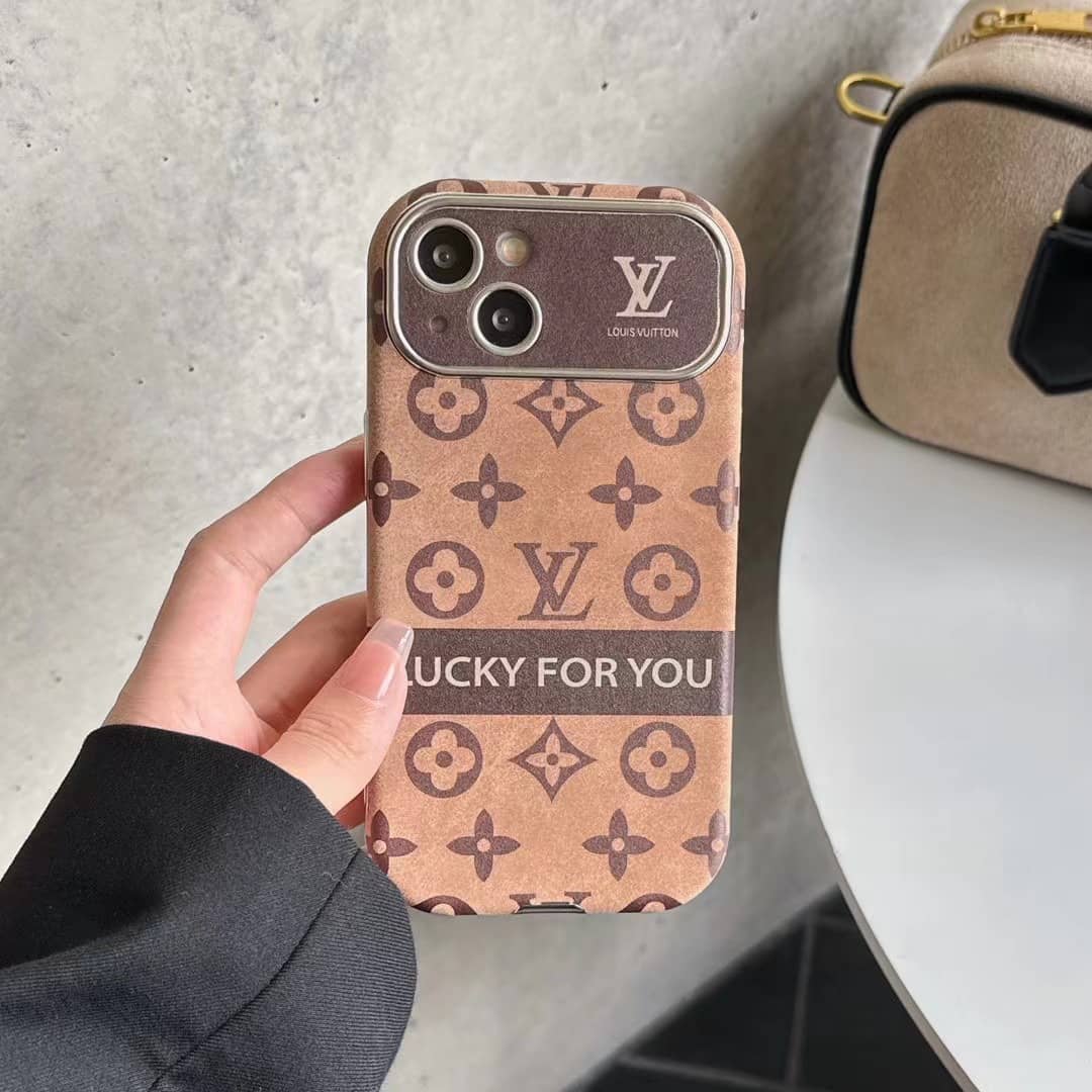 프리미엄 LV 마이크로 화이버 가죽 아이폰 케이스