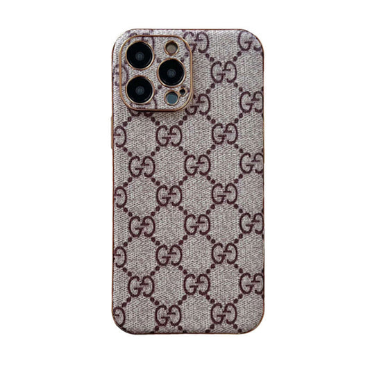 GG iPhone 케이스 가죽