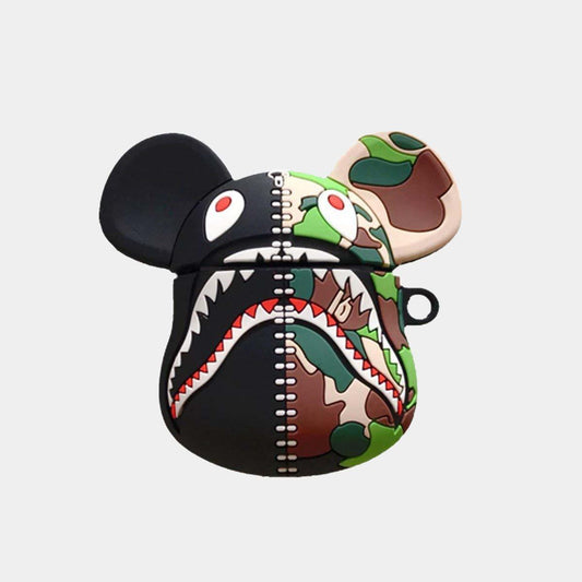 3D Airpods Case | Shark Bear