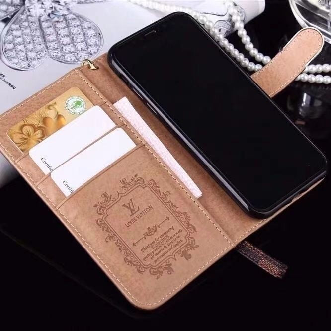 고급 GG LV BUR iPhone 및 Card Holder와 AirPods 케이스